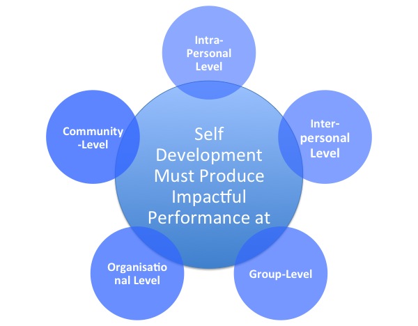 The Five Impact levels of Self Awareness development